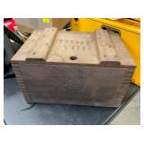 EARLY WOODEN BON AMI BOX