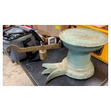 EARLY CAST TURKEY FOOT SCALES