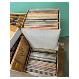 BOXES OF LP RECORDS AND OTHERS