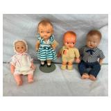 4 EARLY BABY DOLLS