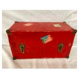 EARLY CB CHILDS TRUNK 13 X 7 1/2