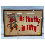 FRAMED THRIFTY FIFTY CB 21X14