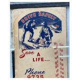 MEASURES 8X15 W/4-DIGIT PHONE NUMBER 