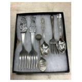 Mickey Mouse FORKS/WORLD FAIR SPOON ETC.
