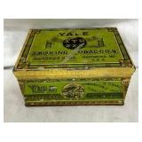 YALE SMOKING TOBACCO TIN 