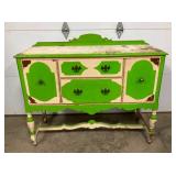 NICE SIZE PAINTED SIDEBOARD