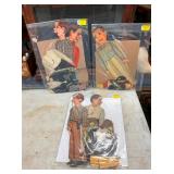 EARLY CUT OUT PAPER DOLLS