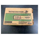 WINCHESTER 5.56 GREEN TIP AMMO 200RDS
