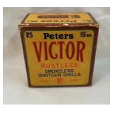 BOX PETERS 16G. 2 9/16 SHELLS 25RDS