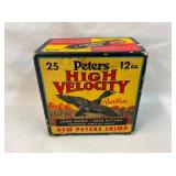 BOX PETERS HIGH VELOCITY 12GA.23/4 25RDS
