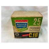 BOX SELLIER & BELLOT 16GA. 2 3/4