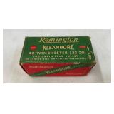 PARTIAL BOX REMINGTON 32-20 100 GRAIN
