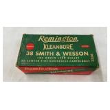 BOX REMINGTON 38 S&W 146 GRAIN