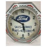 EARLY FORD DEALER CLOCK