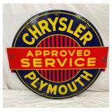 DSP 42X45 CHRYSLER PLYMOUTH SIGN