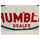 PORC. SIGN EMBOSSED LETTERS 95X47