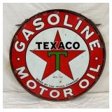42" DSP TEXACO SIGN W/ RING