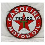 SIDE 2 PORC. 42" TEXACO SIGN