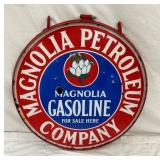 30" DSP MAGNOLIA PETROLEUM SIGN W/ RING