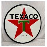 SIDE 2 PORC. 6FT. TEXACO SIGN