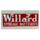 SSP WILLARD BATTERIES SIGN