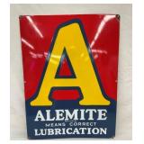 DSP ALEMITE LUBRICATION SIGN
