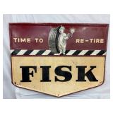 SST EMB. FISK TIRE SIGN