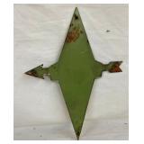 BACKVIEW BLUE SUNOCO PUMP PLATE