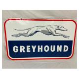 SIDE 2 PORC. GREYHOUND SIGN