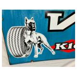 W/ DOG AND TIRE 39 1/2X20