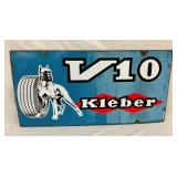 SIDE 2 VIEW UNUSUAL TIRE SIGN