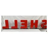 BACKVIEW SHELL STATION LETTER SIGN