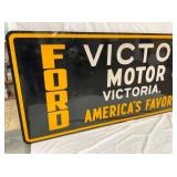 FORD VICTORIA MOTOR CO. V-8 SIGN