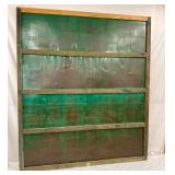 BACKVIEW RED LETTERING BILLBOARD