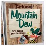 RARE #2 MT. DEW BILLBOARD 1960