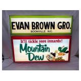 SIDE 2 VIEW MT. DEW CAN SIGN