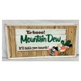 SST EMB. MT. DEW SIGN W/ BROWN YAHOO!