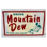 SST 1964 MT. DEW SIGN W/ WILLIE