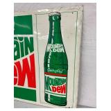 SELF FRAMED MT. DEW SIGN