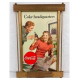 1947 COKE CB HEADQUARTERS W/ ORIG. FRAME