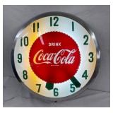 22" DRINK COCA COLA DEALER CLOCK