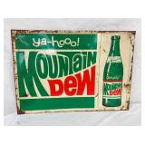 SST MT. DEW SIGN W/ BOTTLE