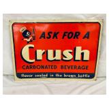 SST EMB. CRUSH SIGN W/ CRUSHY