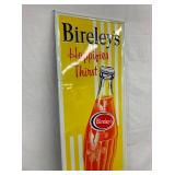 SELF FRAMED BIRELEYS SIGN