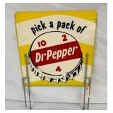 DST DR. PEPPER RACK SIGN W/ CAP