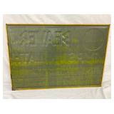 BACKVIEW BEAVER SIGN