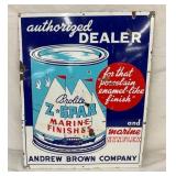 SSP BROLITE MARINE FINISH SIGN