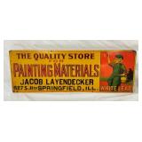 SST EMB. PAINTING MATERIALS SIGN