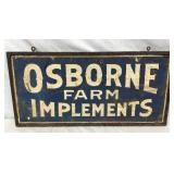 RARE DS WOODEN OSBORNE FARM SIGN