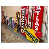 LARGE SELECTION ADVERTISING SIGNS